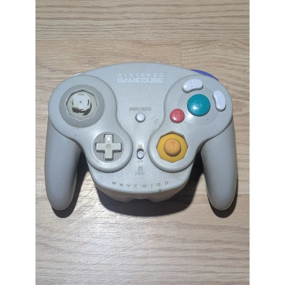 Nintendo GameCube WaveBird Wireless Controller Gray‎ No Receiver Parts
